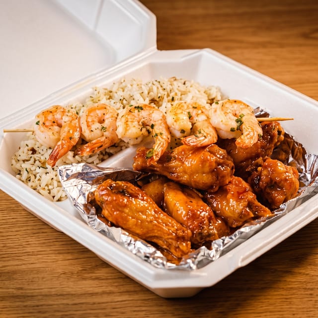 Garlic Butter Shrimp.