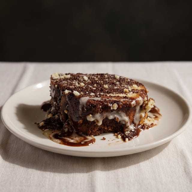 Chocolate Crunch Cake.