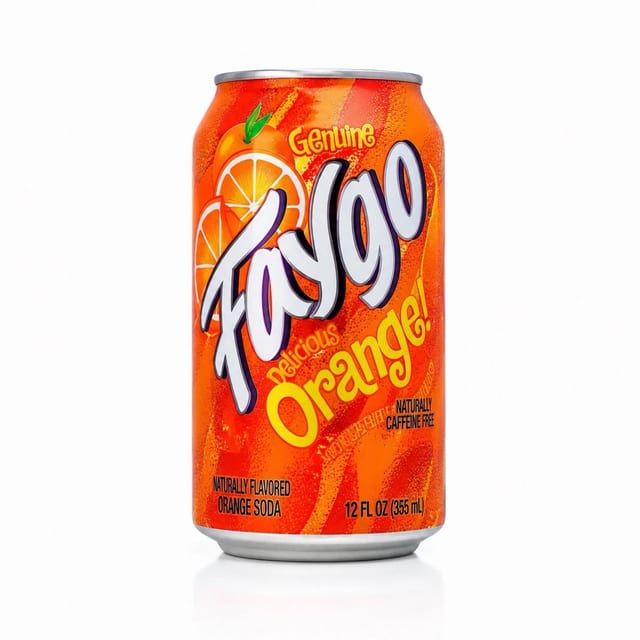 Faygo Orange.